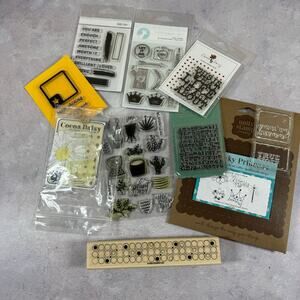 Lot of 9 Stamps and Sets Various Studio Calico Coco Daisy Stampin Up Card Making